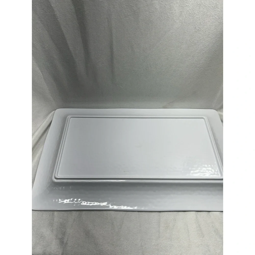 Nicole Miller Melamine Lemon Serving Tray Rectangular 21 1/2x 13